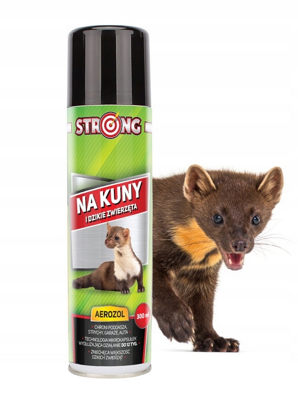 Silný repelent proti kunám