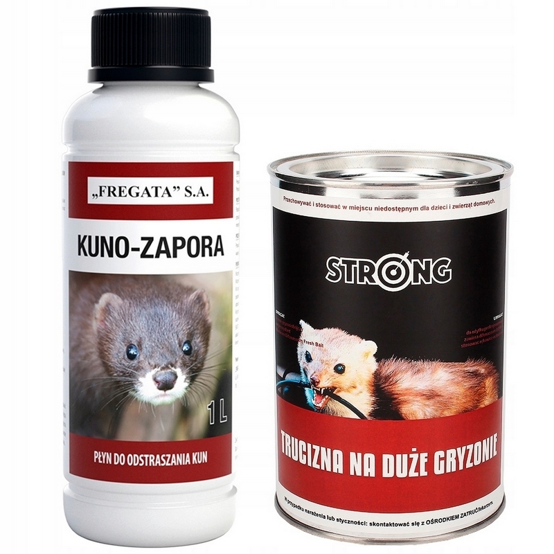 SILNÝ jed + KUNO-BARIÉRA 1L bojujúca KUN