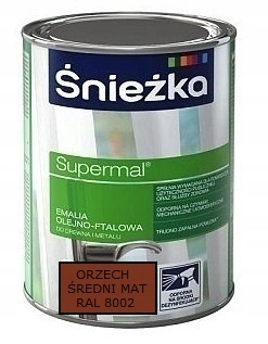 Farba - SUPERMÁLNY OLEJOVO-FHALICKÝ SMALT STREDNÝ ORANŽOVÝ MAT 10