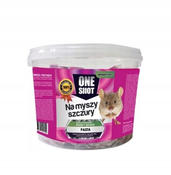 Silný jed na myši, potkany, nalepte 5 kg, otrávený krtek