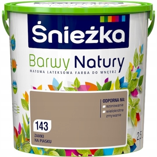 Farba na - Śnieżka Colors of Nature 2,5L hrady na piesku 143