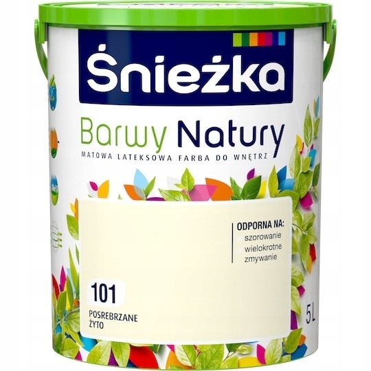 Farba na - Farba Śnieżka Colors of Nature 5L Postriebrená farba Rye 101