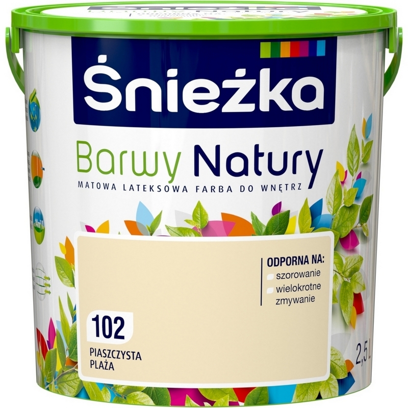 Farba na - Śnieżka Colors of Nature Sandy Beach 102 2,5L