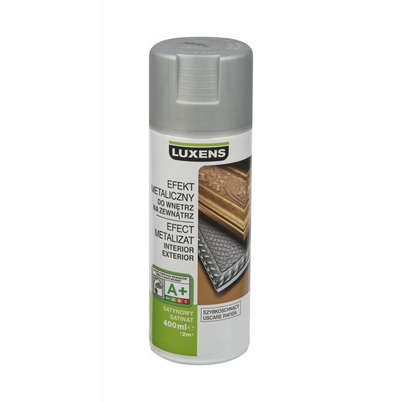 Farba - KOVOVÝ sprej 0,4 l Striebro LUXENS