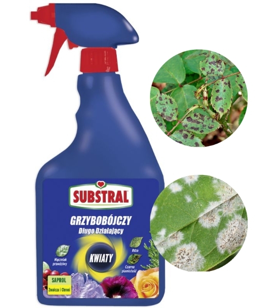 Saprol fungicídny sprej na kvety dom balkón 750ml