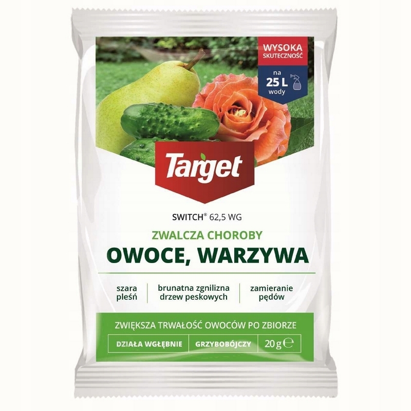 Switch 62,5 WG 20 g cieľový fungicíd