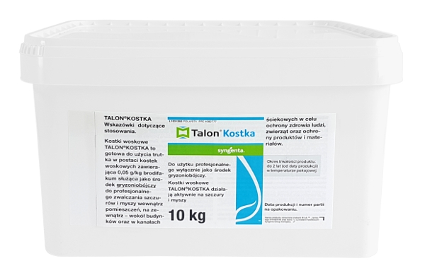 Krmivo TALON pre MOUSE krysy voskové kocky 10 kg