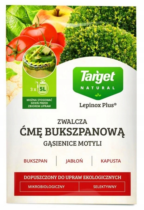 Target Natural Lepinox Plus prípravok na ochranu rastlín proti molici buxusovej 30g