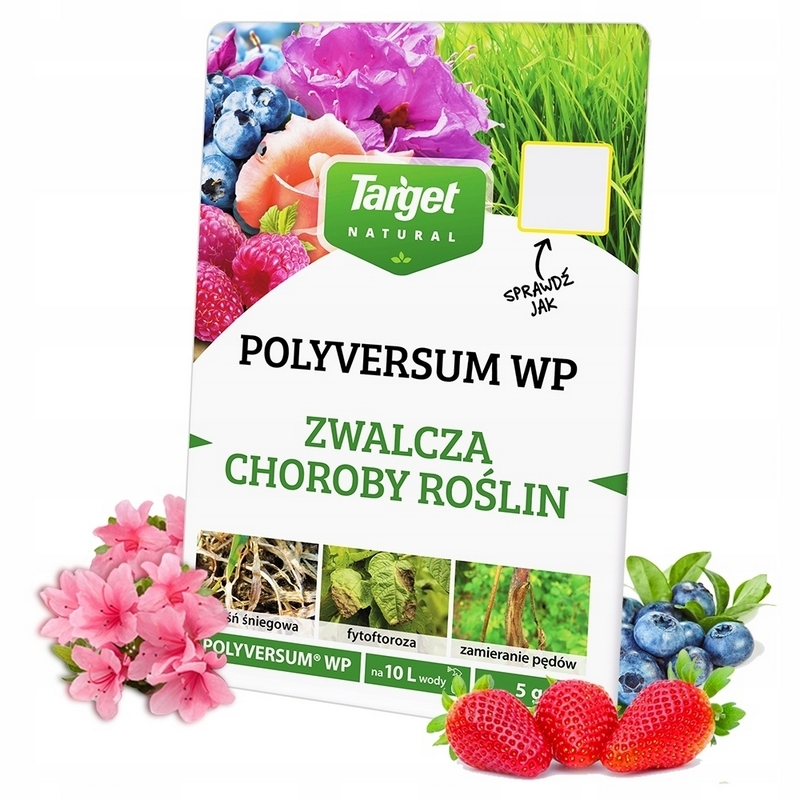 CIEĽOVÝ POLYVERSUM WP 5G BOJUJE S CHOROBAMI RASTLÍN