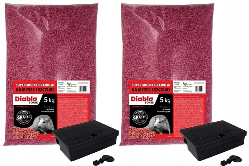 DIABLO FORTE jed pre myši potkany granule 10 kg