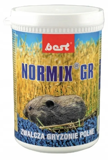 Jedovaté granule pre poľné tyče NORMIX 1KG NAJLEPŠIE