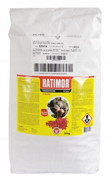 JATOČNÉ RATIMÓROVÉ GRANULY PRE MYŠIE CENY 10 KG 10