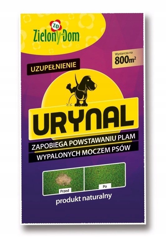 URYNAL Ochrana pred psím močom ZAPAS 16g Zelená