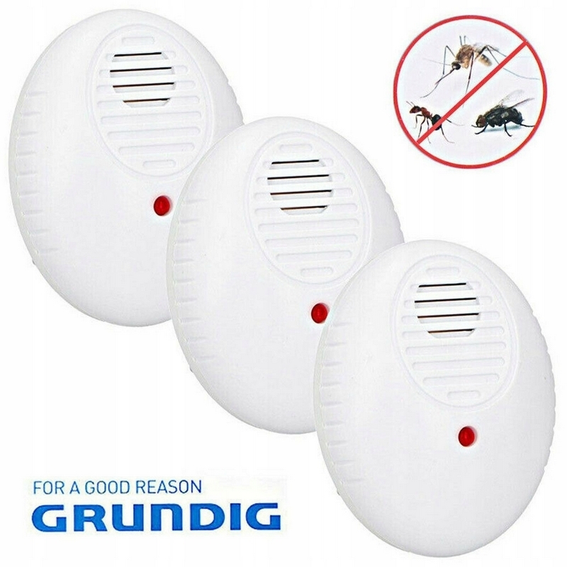 Ultrazvukový odpudzovač komárov Grundig 3 ks