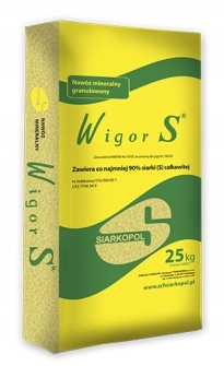 WIGOR S 25 kg GRANULOVANÉ SÍRNE HNOJIVO SÍRY